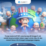 Trump Perpanjang Tenggat Tarif 50% atas Barang UE hingga 9 Juli