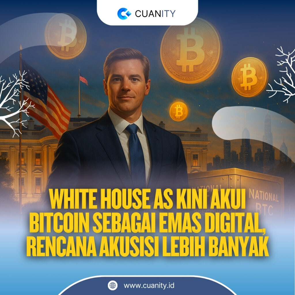 AS Resmi Akui Bitcoin sebagai Emas Digital, Rancang Cadangan Nasional Tanpa Bebani Rakyat
