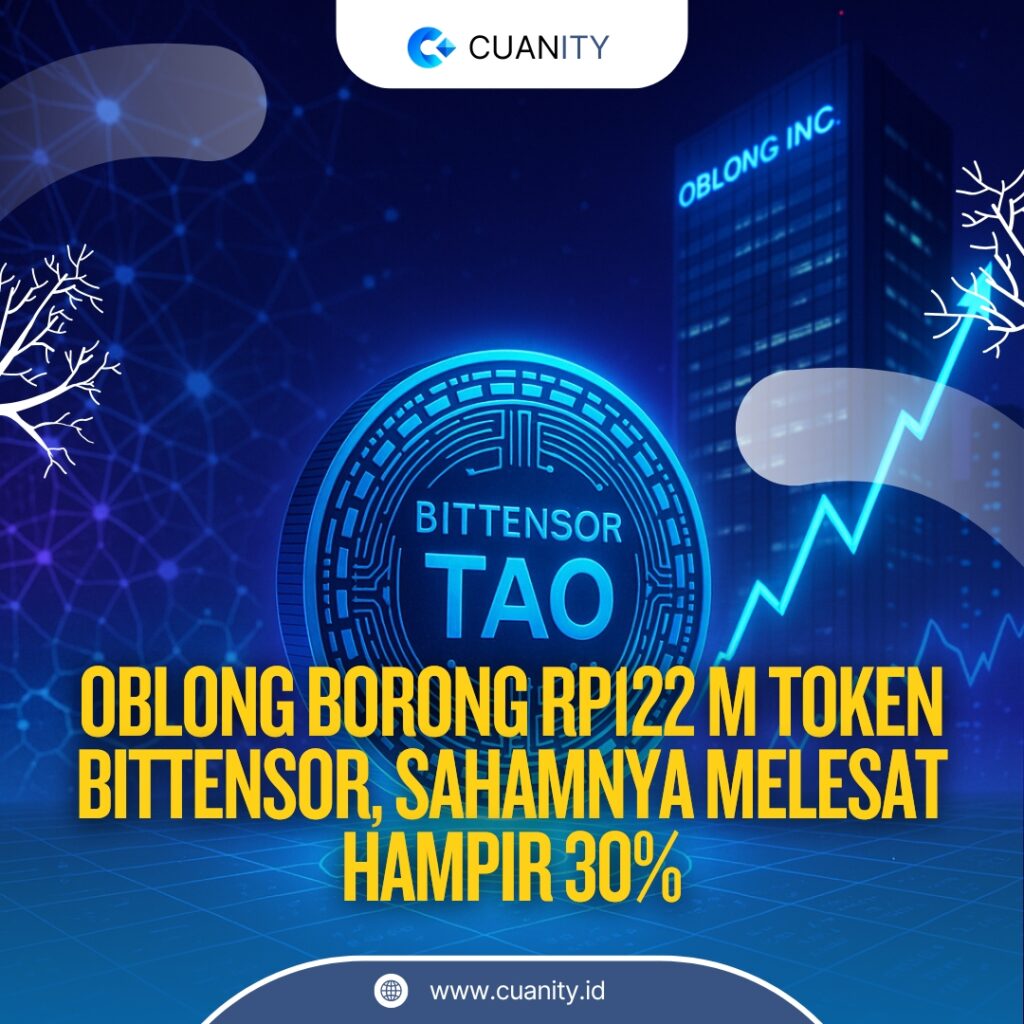 Oblong Investasi Besar di Token Bittensor: Aksi Korporasi Strategis Dongkrak Saham Hingga 30 Persen
