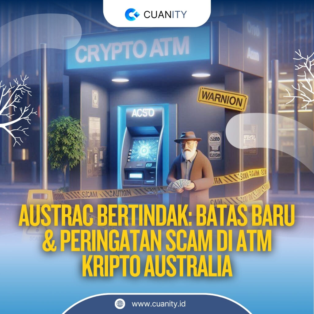 Australia Menindak Mesin ATM Kripto Karena Maraknya Penipuan dan Kegiatan Ilegal