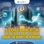 BlackRock Borong Bitcoin dalam Skala Masif: Pasokan Harian Tak Mampu Mengimbangi