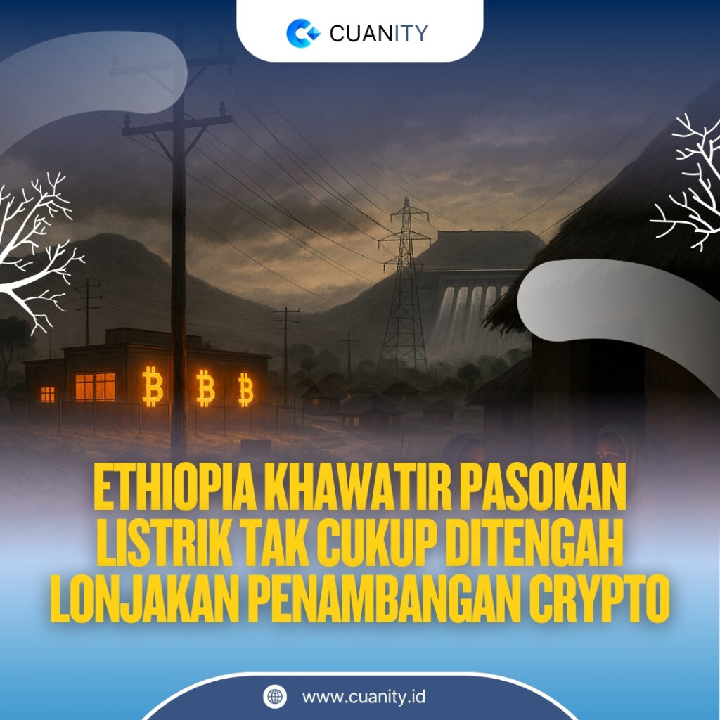 Ethiopia Hadapi Krisis Pasokan Listrik di Tengah Lonjakan Aktivitas Penambangan Bitcoin