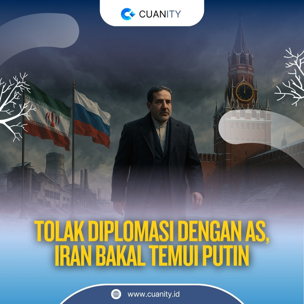 Iran Tolak Diplomasi AS, Pilih Temui Putin di Moskow Usai Serangan ke Fasilitas Nuklir
