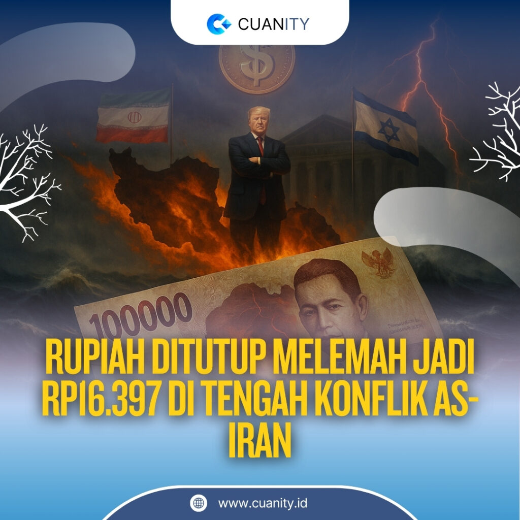 Ketegangan Global Memuncak Rupiah Terkapar di Tengah Krisis Timur Tengah dan Ketidakpastian Suku Bunga AS