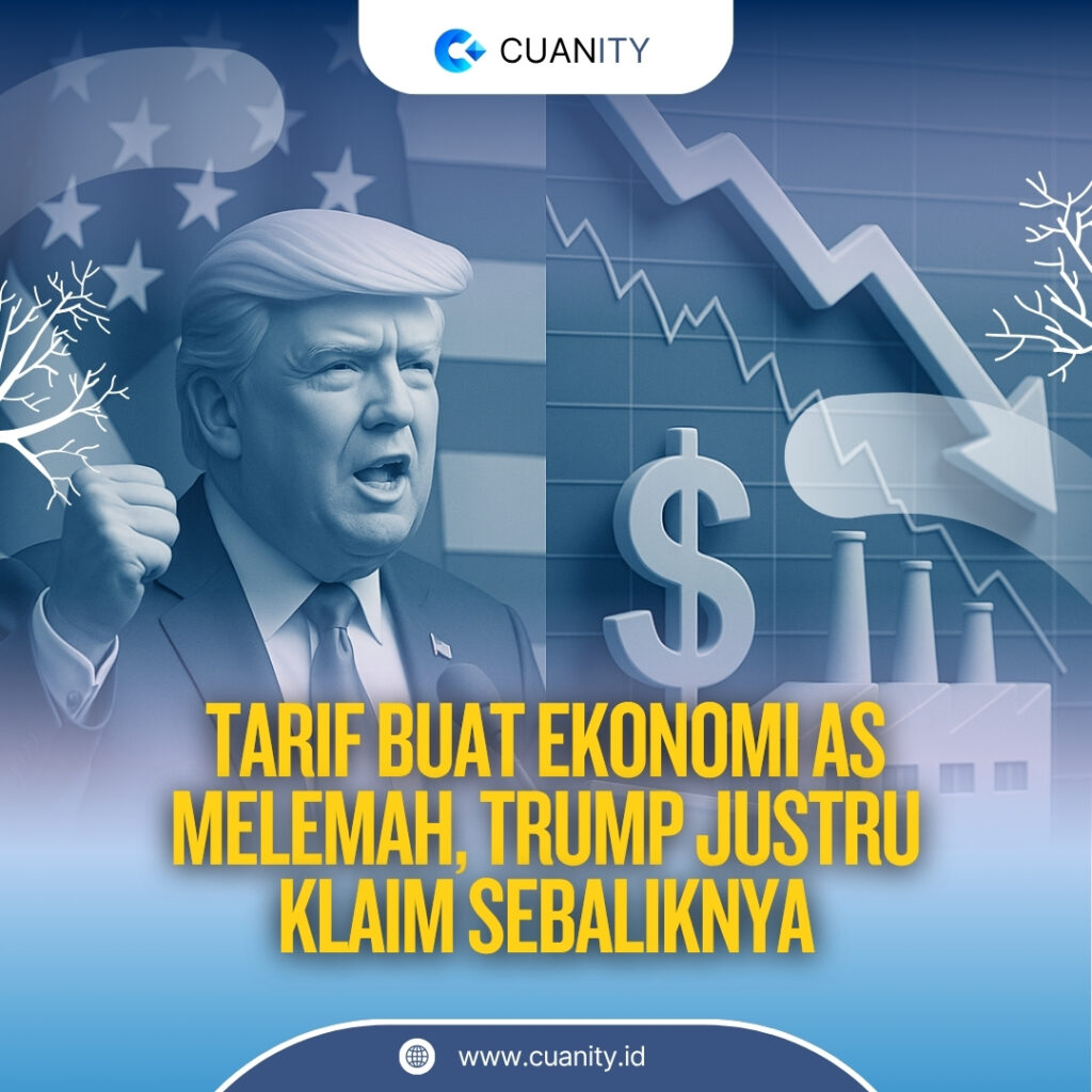 Klaim Trump Soal Dampak Tarif Dipertanyakan, Ekonomi AS Justru Tunjukkan Pelemahan