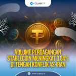 Lonjakan Volume Perdagangan Stablecoin di Tengah Memanasnya Ketegangan Geopolitik AS-Iran