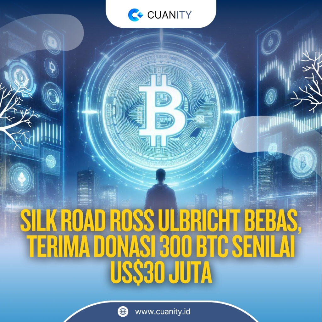 Ross Ulbricht, Pendiri Silk Road, Kembali Menjadi Sorotan Setelah Pembebasannya dan Mendapatkan Donasi Fantastis 300 Bitcoin