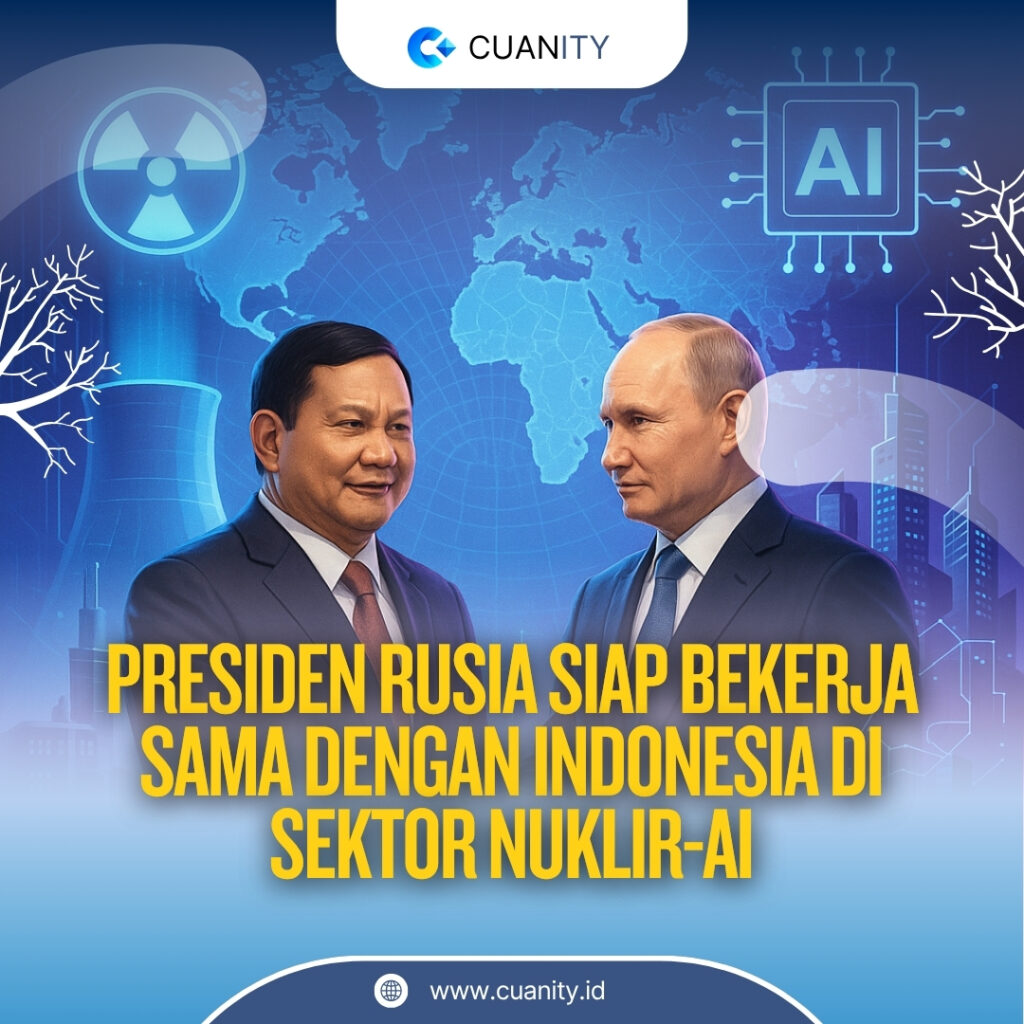 Rusia dan Indonesia Mantapkan Langkah Kolaborasi Strategis di Bidang Nuklir dan Kecerdasan Buatan