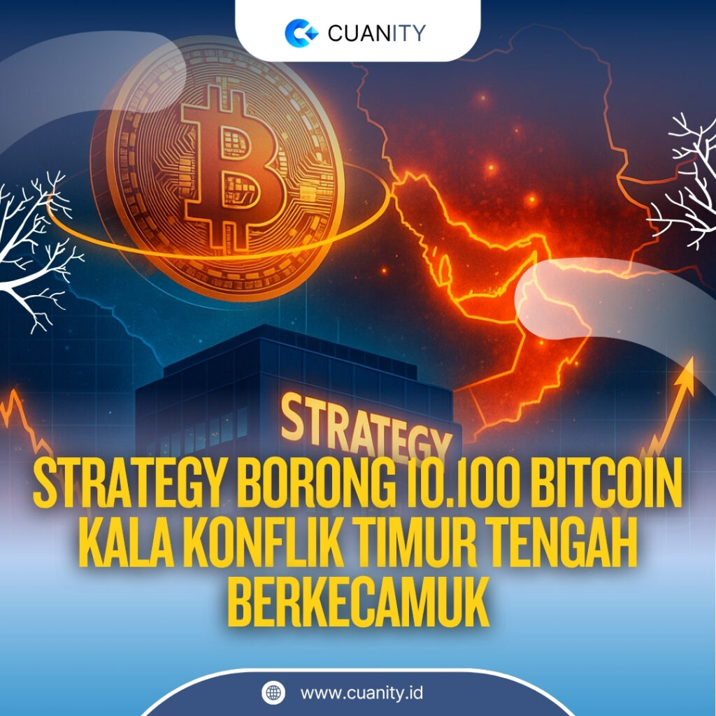 Strategi Agresif Strategy Borong 10.100 Bitcoin Saat Konflik Timur Tengah Memanas, Optimisme Meningkat