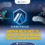 Arbitrum Melonjak 17% di Tengah Spekulasi Kemitraan Strategis dengan Robinhood