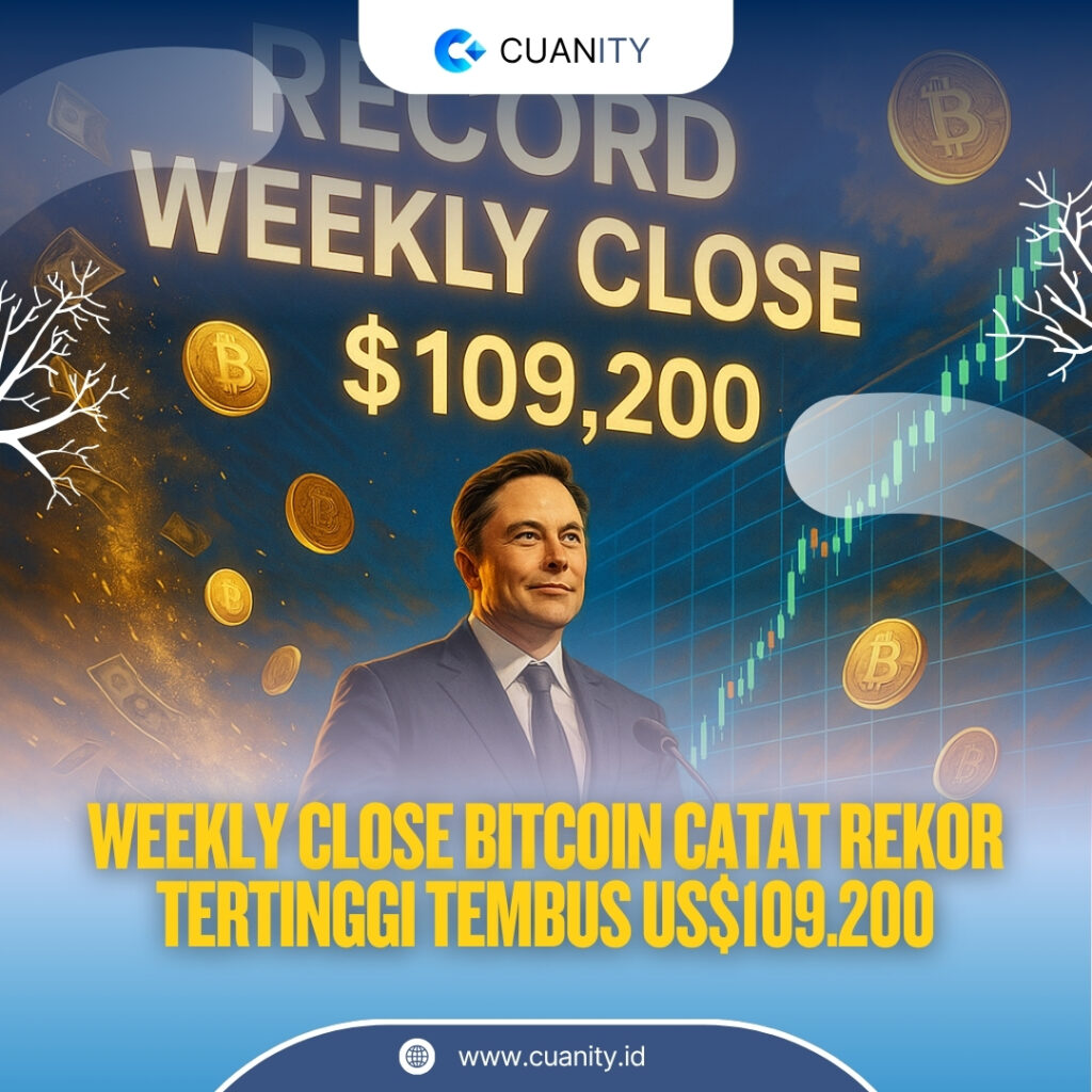 Bitcoin Cetak Rekor Mingguan Tertinggi Sepanjang Masa, Pasar Kian Percaya Diri Usai Elon Musk Dukung Crypto Secara Terbuka