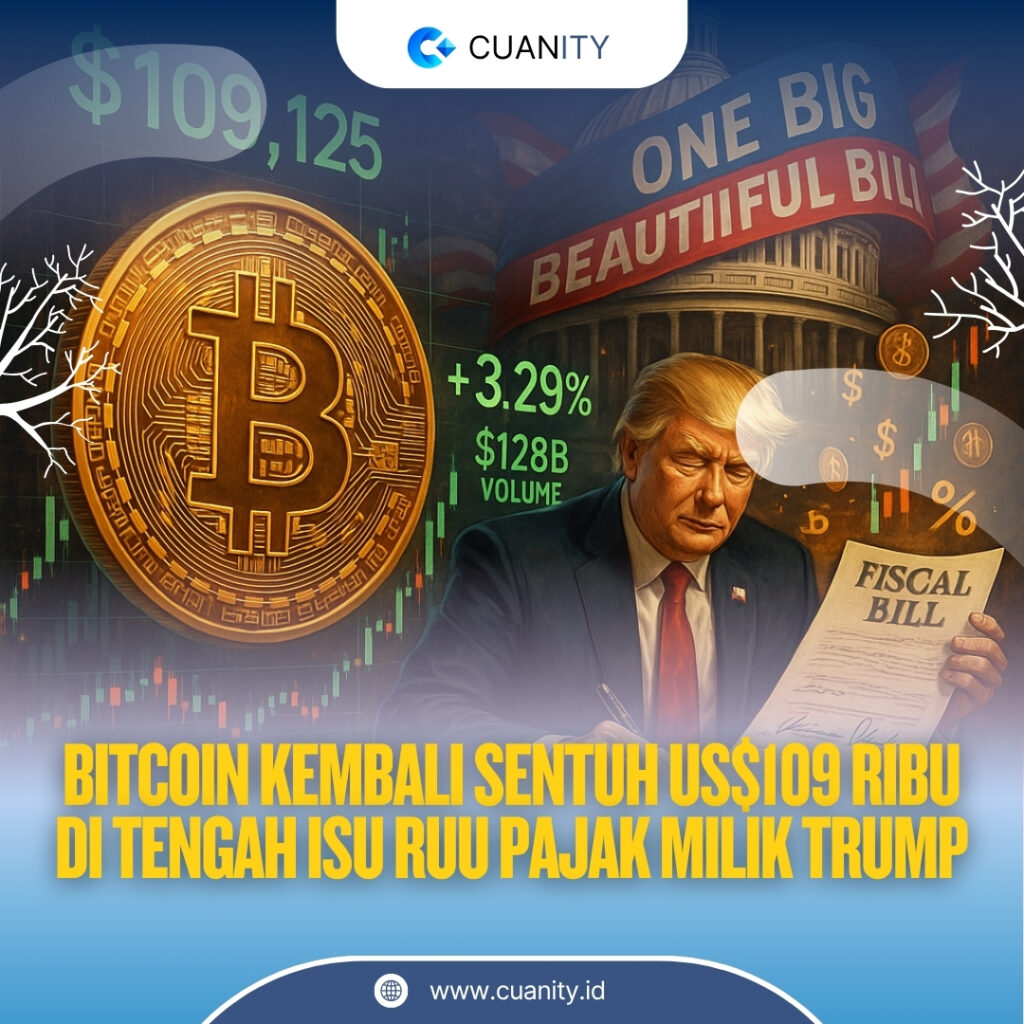 Bitcoin Tembus US$109 Ribu di Tengah Euforia RUU Pajak Trump Apa yang Terjadi