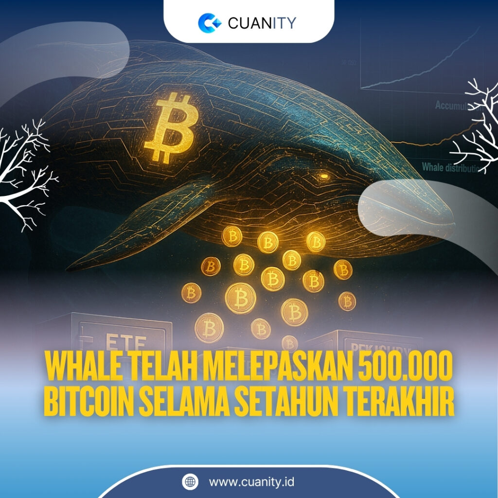 Whale Bitcoin Telah Melepas 500.000 BTC dalam Setahun Apakah Investor Ritel Sedang Dijadikan Exit Strategy